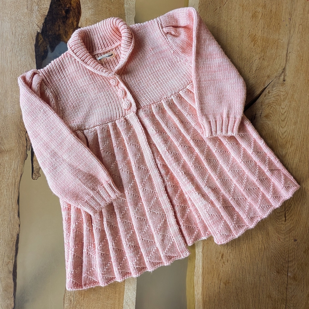 Misha And Puff WOOL Sample (Only One?) Pink 4t